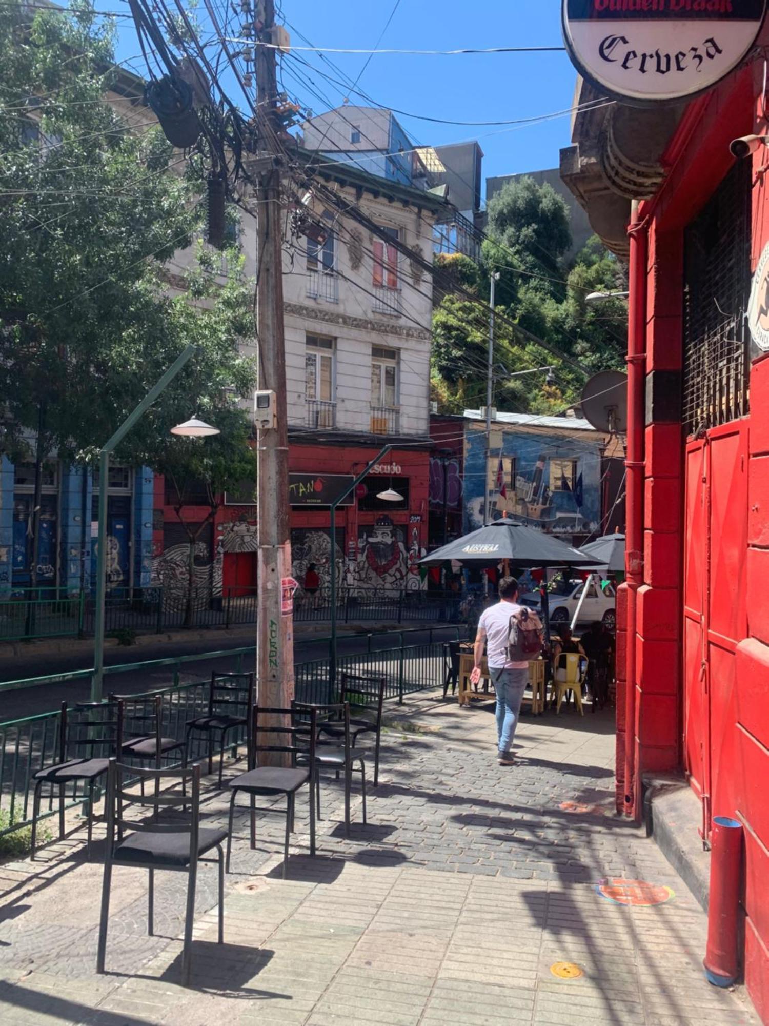 Hostal Casa Alegre Valparaíso Exterior foto
